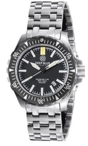 Daynight Mil T100 Tritium Blue Flat Tubes- Black Dial Bracelet