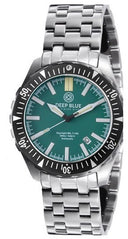 Daynight Mil T100 Tritium Blue Flat Tubes- Green Dial Bracelet