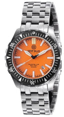 Daynight Mil T100 Tritium Blue Flat Tubes- Orange Dial Bracelet
