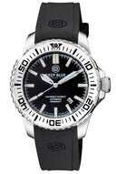 Daynight Patriot White Ceramic Bezel - Black Dial - Green/white Tubes Strap / Bracelet