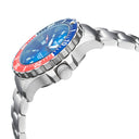 Daynight 41 Tritdiver T-100 Tritium Tubes Automatic Black/blue Bezel- Blue Dial