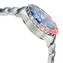 Daynight 41 Tritdiver T-100 Tritium Tubes Automatic Black/blue Bezel- Blue Dial