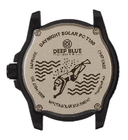 DayNight 43 Solar — Black/White White Orange Blue Strap