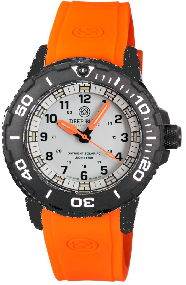 Custom Fit Orange Strap With PVD Buckle