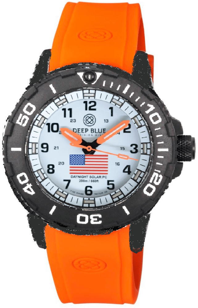 Custom Fit Orange Strap With PVD Buckle