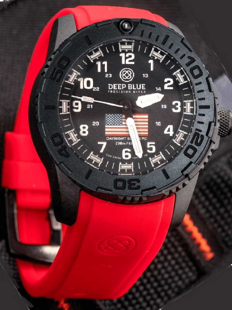 Custom Fit Red Strap With PVD Buckle