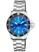 Daynight 45 Tritdiver T-100 Automatic Black Bezel- Light Blue Dial