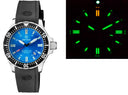 Daynight 45 Tritdiver T-100 Automatic Black Ceramic Bezel - Light Blue Dial