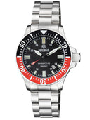 Daynight 45 Tritdiver T-100 Automatic Black/red Bezel- Black Dial