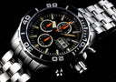 Daynight 65 T-100 Tritium Automatic Swiss Chronograph- Black Dial