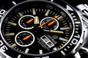 Daynight 65 T-100 Tritium Automatic Swiss Chronograph- Black Dial