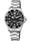 Daynight Commander T-100 Automatic Black Bezel - Black Dial Bracelet