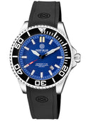 Daynight Commander T-100 Automatic Black Bezel - Blue Dial Strap