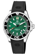 Daynight Commander T-100 Automatic Black Bezel - Green Dialstrap