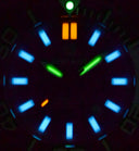 Daynight Commander T-100 Automatic Black/Red Bezel - Black Dial Bracelet