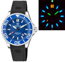 Daynight Commander T-100 Automatic Blue Bezel - Blue Dial Strap