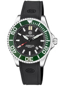 Daynight Commander T-100 Automatic Green Bezel - Black Dial Strap