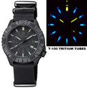 DayNight PC — Stealth Black Blue/Yellow Strap