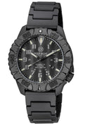 Daynight Diver PC Tritium Watch Stealth Bezel - Black Dial Bracelet
