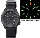 DayNight PC — Stealth Black Green/Orange Strap