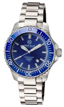 Daynight Diver Tritium T-100 Automatic Bracelet – SS Blue Ceramic Bezel Blue Dial Diver