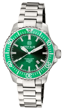 Daynight Diver Tritium T-100 Automatic Bracelet – SS Green Ceramic Bezel Green Dial Diver