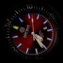 Daynight Diver Tritium T-100 Automatic Bracelet – SS Red Ceramic Bezel Red Dial