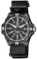 Daynight Guardian Automatic Tritium Poly Carbon Case Black/white Bezel - Green/orange Tubes