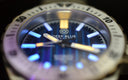 Daynight SS Mil Ops Tritium T-100 Ceramic White Bezel -Blue Dial