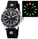 Daynight Mil T100 Tritium Green Flat Tubes - Black Dial