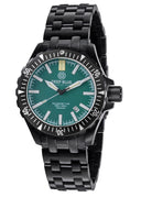 Daynight Mil T100 Tritium Green Flat Tubes - PVD Case / Green Dial Bracelet