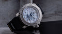 Daynight Ops Pro Tritium Tubes Automatic 46mm Stainless Steel Bezel White Mother Of Pearl Dial - Bracelet -blue/yelow Tritium Tubes