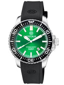 Daynight Patriot Black Ceramic Bezel - Green Dial - Blue/yellow Tubes Strap