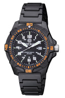 Daynight PC Tritium Diver Watch Black/orange