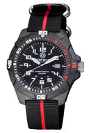 Daynight PC Tritium Diver Watch Black/red