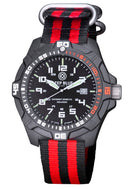 Daynight PC Tritium Diver Watch Black/red