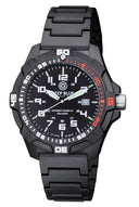 Daynight PC Tritium Diver Watch Black/red