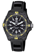 Daynight PC Tritium Diver Watch Black/yellow