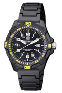 Daynight PC Tritium Diver Watch Black/yellow
