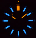 Daynight PVD Mil Ops Tritium T-100 Ceramic Black Bezel -black Dial