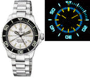 Daynight Recon GMT 2893 Swiss Automatic Tritium T-100 White