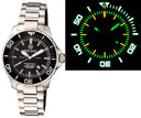 Daynight Recon T-100 Tritium Swiss Made Black Dial Bracelet
