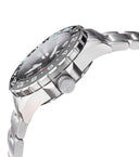 Daynight Rescue GMT T-100 Swiss Automatic Eta 2893-2 Black/blue Bezel- Black Dial White Hands