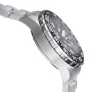 Daynight Rescue GMT T-100 Swiss Automatic Eta 2893-2 Black/blue Bezel- Black Dial White Hands