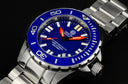 Daynight Rescue T-100 Auto Tritium- Blue Bezel /Blue Dial �Blue Tubes