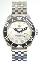 Daynight Scuba T-100 Tritium Silver Dial Flat Tubes
