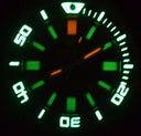 Daynight Scuba T-100 Tritium Silver Dial Flat Tubes