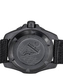 Daynight Stealth Ops Carbon Case Black Dial 6 Colors Cylindrical Tritium Tubes Automatic Watch Screw Down Crown