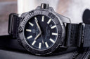 Daynight Stealth Ops Carbon Case Black Dial 6 Colors Flat Tritium Tubes Automatic Watch Screw Down Crown