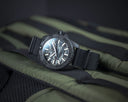 Daynight Stealth Ops Carbon Case Black Grey Camo Dial Blue /yellow Flat Tritium Tubes Automatic Watch Screw Down Crown